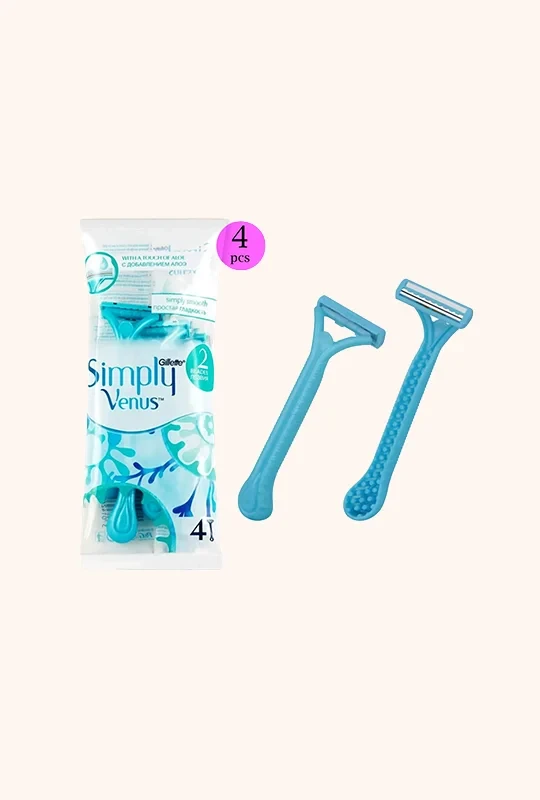 Gillette Simply Venus Disposable Razor - 4 Pcs