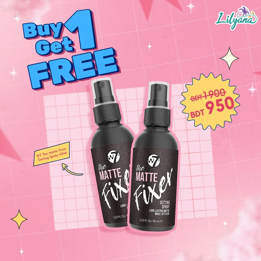 W7 The Matte Fixer Setting Spray 60ml