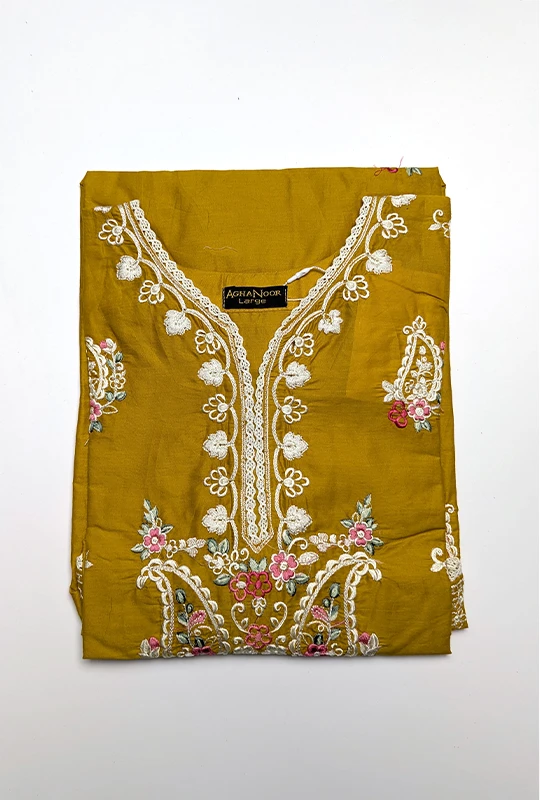 Agha Noor Inspired Cotton One Pcs