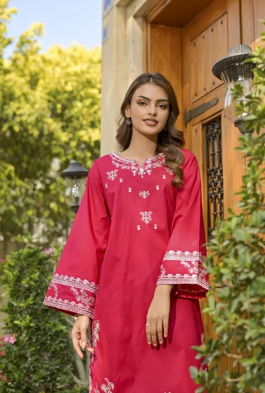 Nimra By Daneen's - Magenta 2pcs (Stitched)