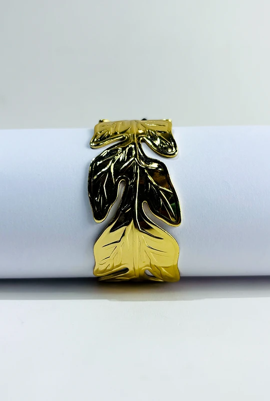 Leaf Cluster Bracelet