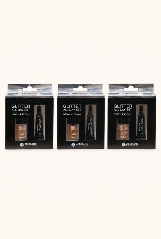 Absolute New York Glitter All Day Set Copper Blaze-MFGG03