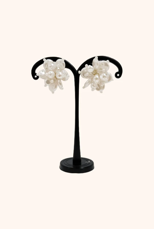 Pearl Bloom Earrings