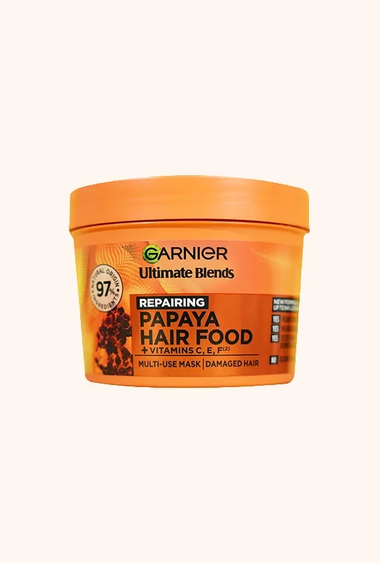 Garnier Fructis Hair Food Papaya Hair Mask - 400 ml