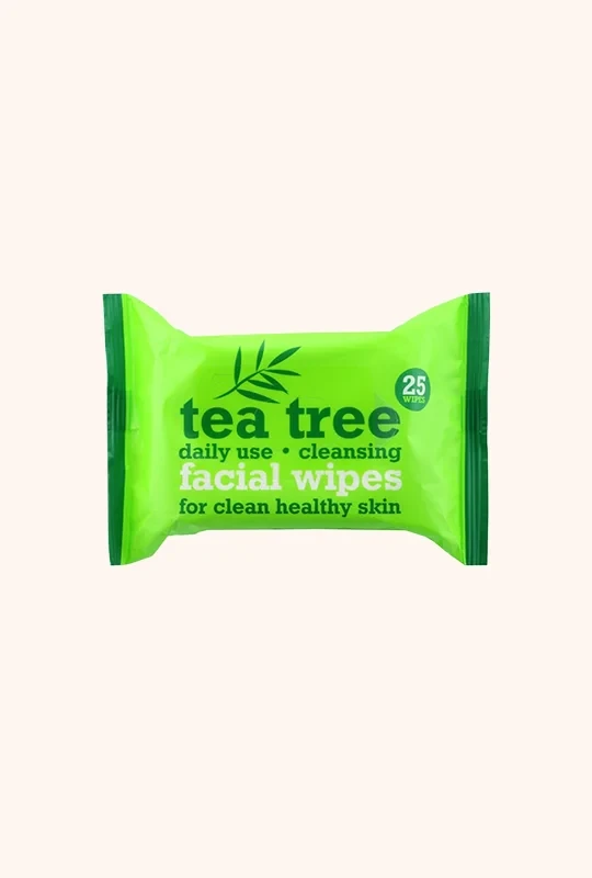 Xpel Tea Tree Cleansing Facial Wipes - 25 pcs