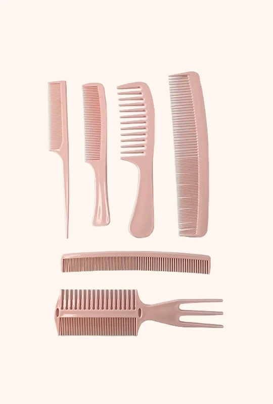 Aimeisi Multifunctional Hair Comb Set - 6 pcs