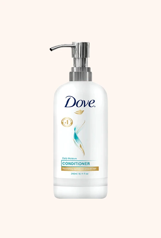 Dove Daily Moisture Conditioner Nourishing System For Smooth Hair - 240 ml