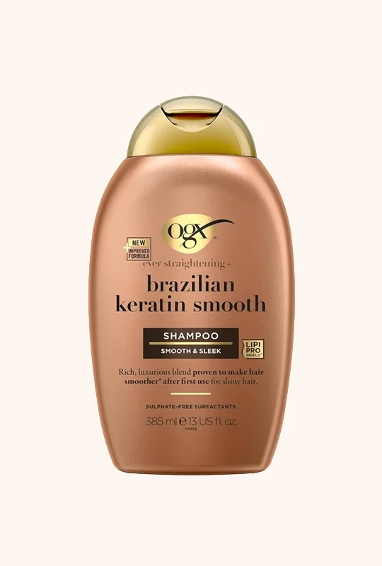 OGX Ever-Straightening + Brazilian Keratin Smooth Shampoo - 385 ml